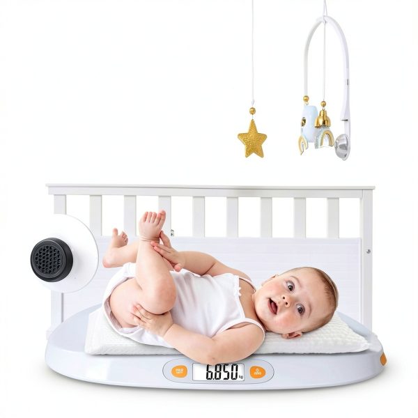 TIPRE Baby Scale White ABS Floor Scale-5