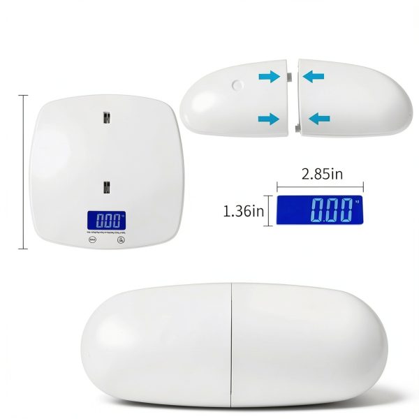 AOOEAENN Baby Scale White Counter Scale-2