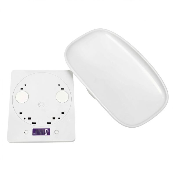 Fdit White LCD Pet Scale for Small Pets-8