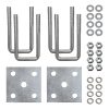 Automotive Authority LLC Axle U-Bolt Kit for Marine Trailers-0