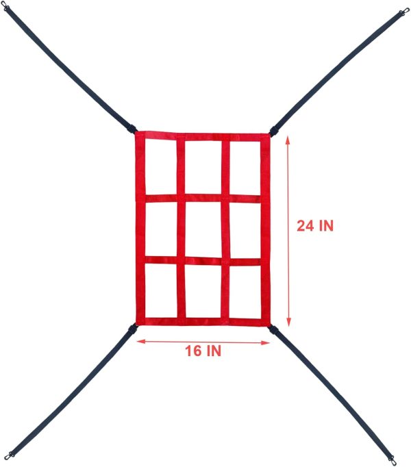 CORECISE Red Target Pitching Trainer Baseball Softball-3