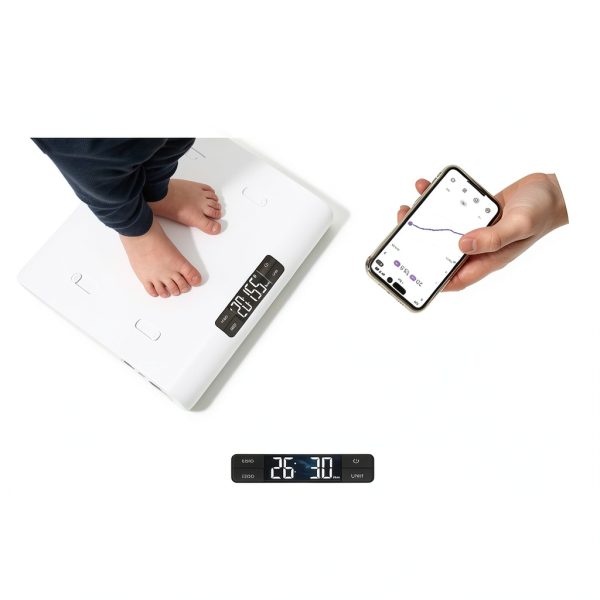 Greater Goods Baby Scale 2 in 1 Bluetooth White-4