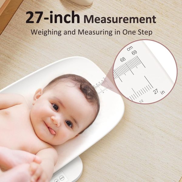 GROWNSY Baby Scale White ABS Material-2