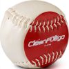 CleanFuego Baseball Grip Trainer White Red Leather-0