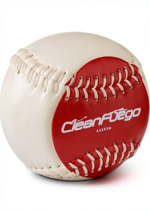 CleanFuego Baseball Grip Trainer White Red Leather-0