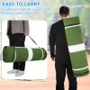 Wemily Softball Pitching Mat Green Foldable-4