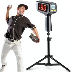 WEEPALM Baseball Speed Radar Gun Aluminum Dark Grey-0