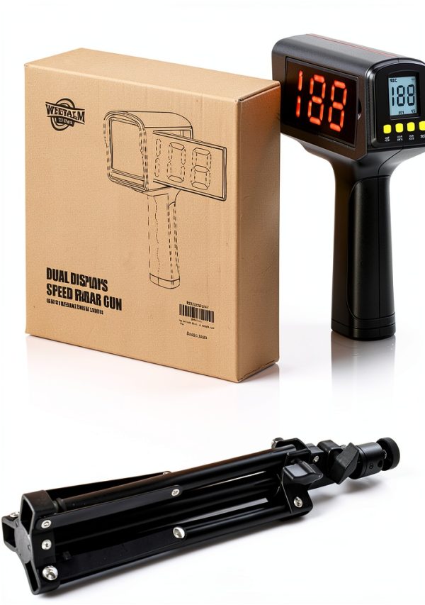 WEEPALM Baseball Speed Radar Gun Aluminum Dark Grey-8