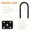 Heavy Duty U-Bolt Kit by dreamdragon for 3500 lb Axle-1