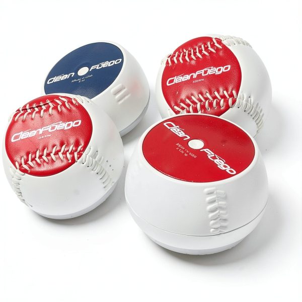 CleanFuego Baseball Grip Trainer White Red Leather-4