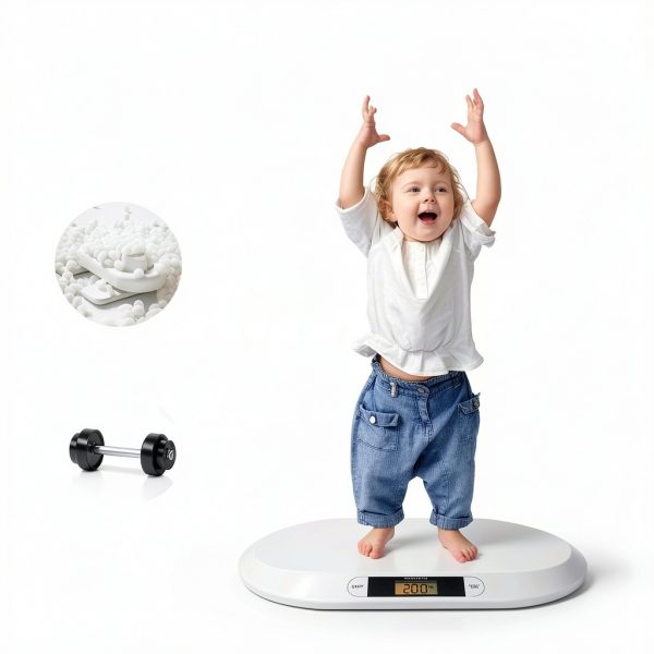 KWCWB Baby Scale ABS Plastic White-1