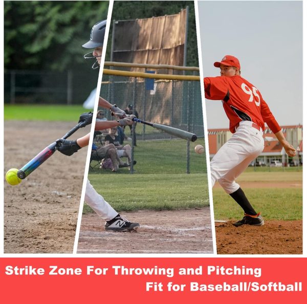 CORECISE Red Target Pitching Trainer Baseball Softball-5