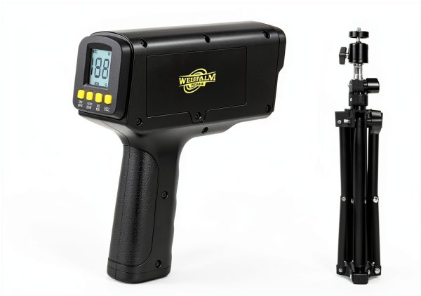 WEEPALM Baseball Speed Radar Gun Aluminum Dark Grey-1