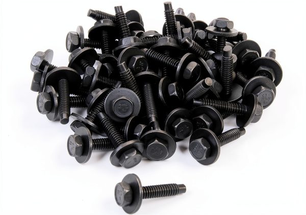 Allstar Performance Alloy Steel Body Bolt 1-1/8in 50pk Black-0