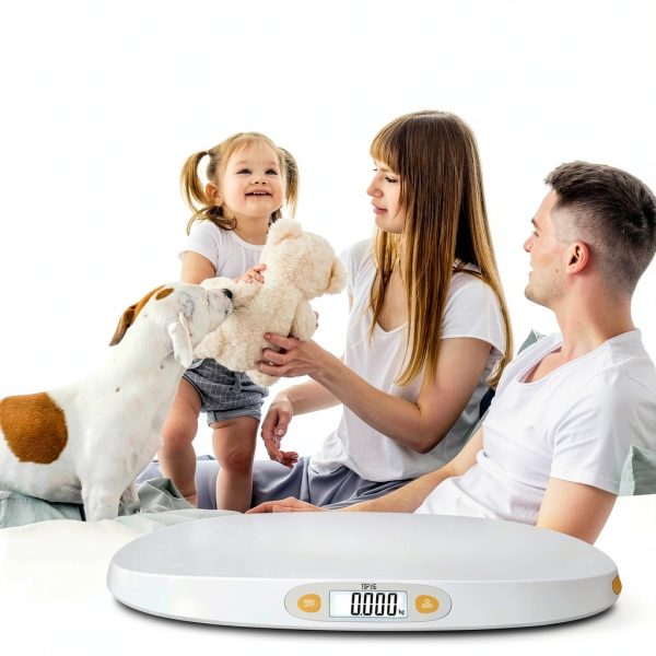 TIPRE Baby Scale White ABS Floor Scale-7