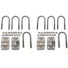 Southwest Wheel U-Bolt Kits 9/16''-18 UNC Alloy Steel-0
