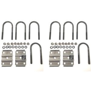 Southwest Wheel U-Bolt Kits 9/16''-18 UNC Alloy Steel-0