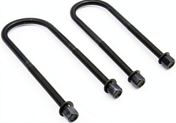 Leaf Spring Axle U-Bolt Kit Dorman Steel-0