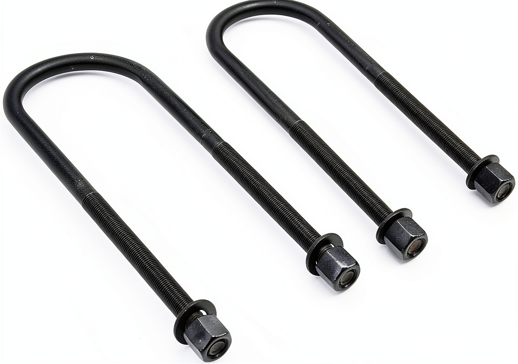 Installing Dorman leaf spring U‑bolt kit on a truck axle