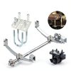 iBroPrat Carbon Steel U-Bolt Kit for 3500lbs Axle-2