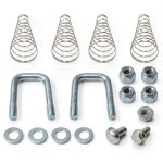 Galvanized U-Bolt Kit by LukeTarp for Gooseneck Hitches-0