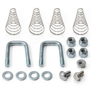 Galvanized U-Bolt Kit by LukeTarp for Gooseneck Hitches-0