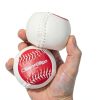 CleanFuego Baseball Grip Trainer White Red Leather-5