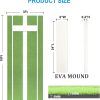 Wemily Softball Pitching Mat Green Foldable-1