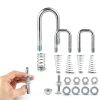 Galvanized U-Bolt Kit by LukeTarp for Gooseneck Hitches-2
