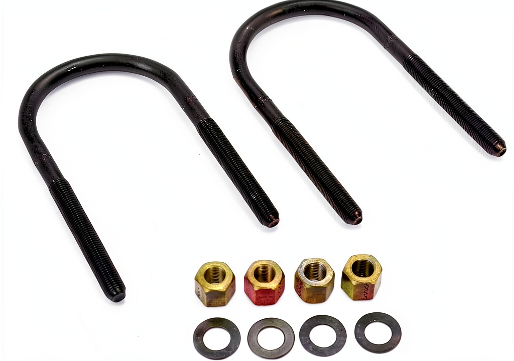Dorman leaf spring axle U-bolt kit components