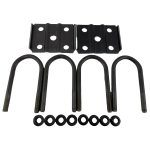 TRAILER SUPPLIES Alloy Steel U-Bolt Kit for 3,500 lb-0