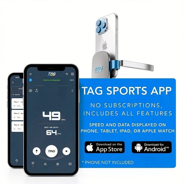 TAG Sports Radar Baseball Softball Pitching Trainer-6