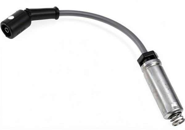 GM Genuine Parts Spark Plug Wire Braided Gray-0