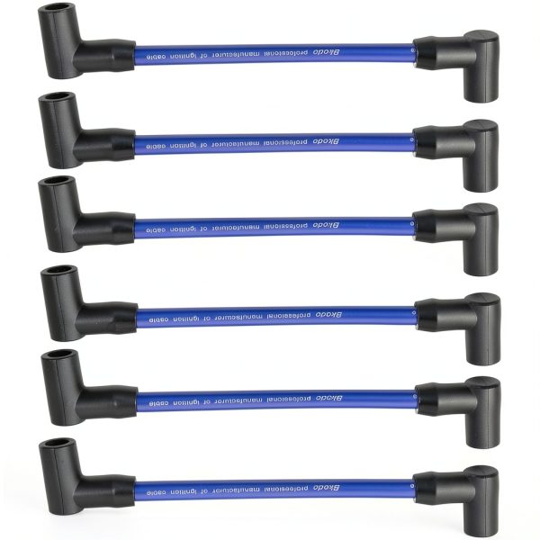 Evinrude Spark Plug Wire Set Marine-Grade Silicone-0