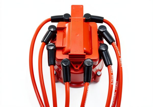 A-Team Red Silicone Spark Plug Wire Set-6