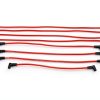 A-Team Red Silicone Spark Plug Wire Set-1