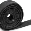 ZHUBANG Heat Sleeve Fiberglass 10FT 13MM Black for Automotive Wiring-1