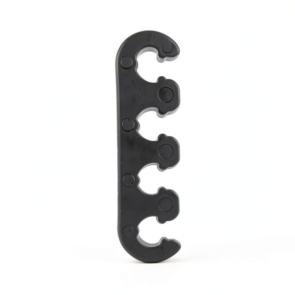 B4B Bang 4 Buck Spark Plug Wire Separators Set 12pcs ABS Plastic Black-3