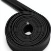 ZHUBANG Heat Sleeve Fiberglass 10FT 13MM Black for Automotive Wiring-5