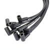 RLP Spark Plug Wire Set 8 Piece Heat Resistant Replacement Black-1