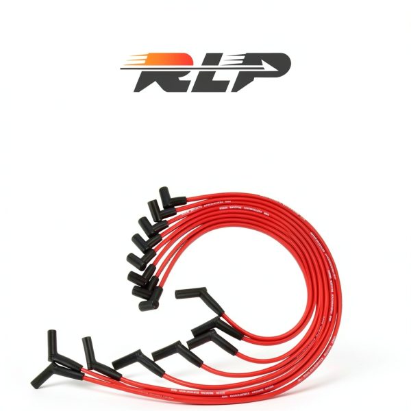 Spark Plug Wire Set Rocklike Promise HEI V8 with Coil Wires Black-6