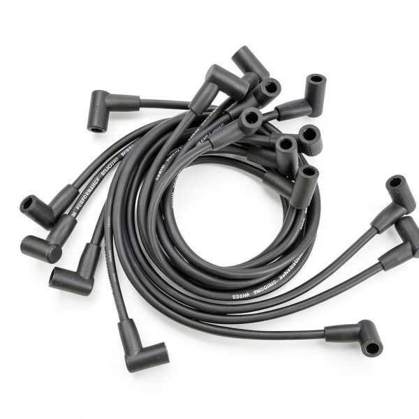 RLP Spark Plug Wire Set 8 Piece Heat Resistant Replacement Black-3