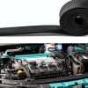 ZHUBANG Heat Sleeve Fiberglass 10FT 13MM Black for Automotive Wiring-4