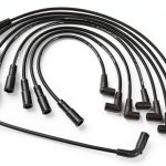 ACDelco Spark Plug Wire Set 9718Q 28.2in Fiberglass Silicone Snap Lock-0