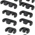 Ohleats Spark Plug Wire Separator Durable Plastic 2-4 Hole Organizer-0