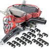 B4B Bang 4 Buck Spark Plug Wire Separators Set 12pcs ABS Plastic Black-6