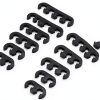B4B Bang 4 Buck Spark Plug Wire Separators Set 12pcs ABS Plastic Black-0