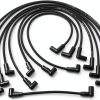 Spark Plug Wire Set ACDelco 9618V Heat Resistant Silicone Black-0