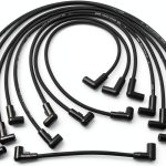 Spark Plug Wire Set ACDelco 9618V Heat Resistant Silicone Black-0