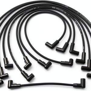 Spark Plug Wire Set ACDelco 9618V Heat Resistant Silicone Black-0